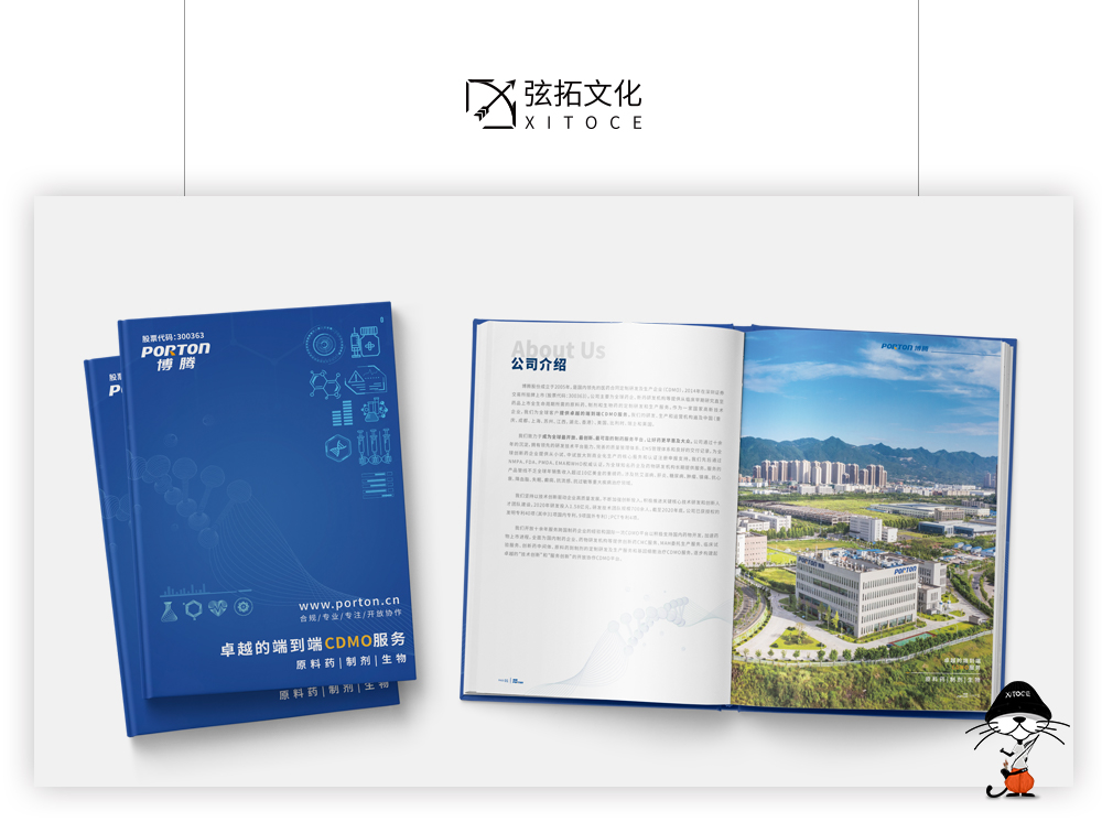 弦拓文化(huà)&博騰 企業宣傳畫(huà)冊 視覺設計