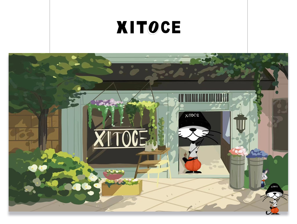 XITOCE IP形象聯名系列·夢想花房(fáng)